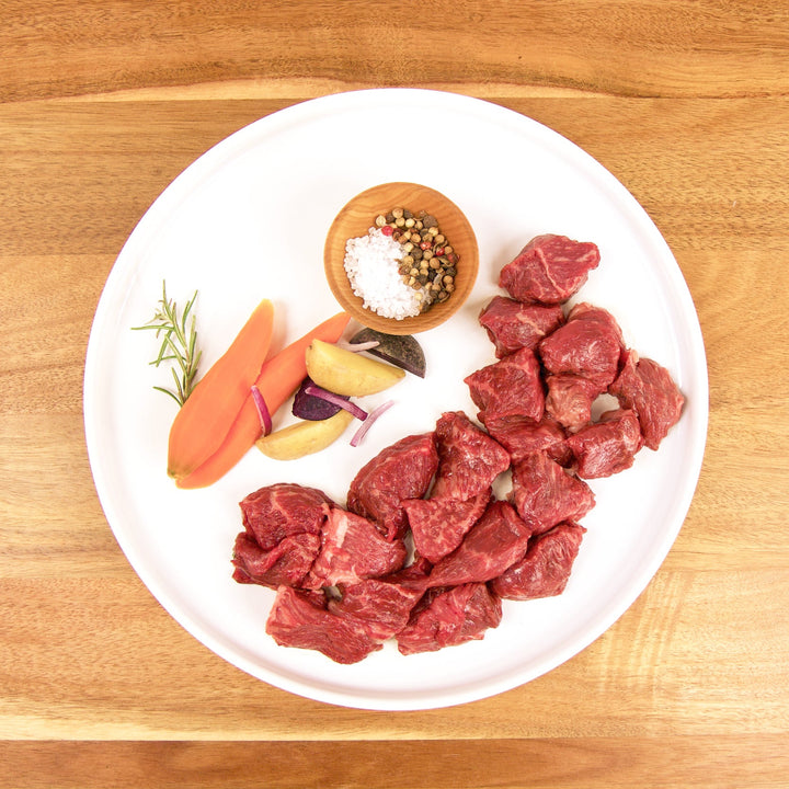 Wagyu Flat Iron Cubes