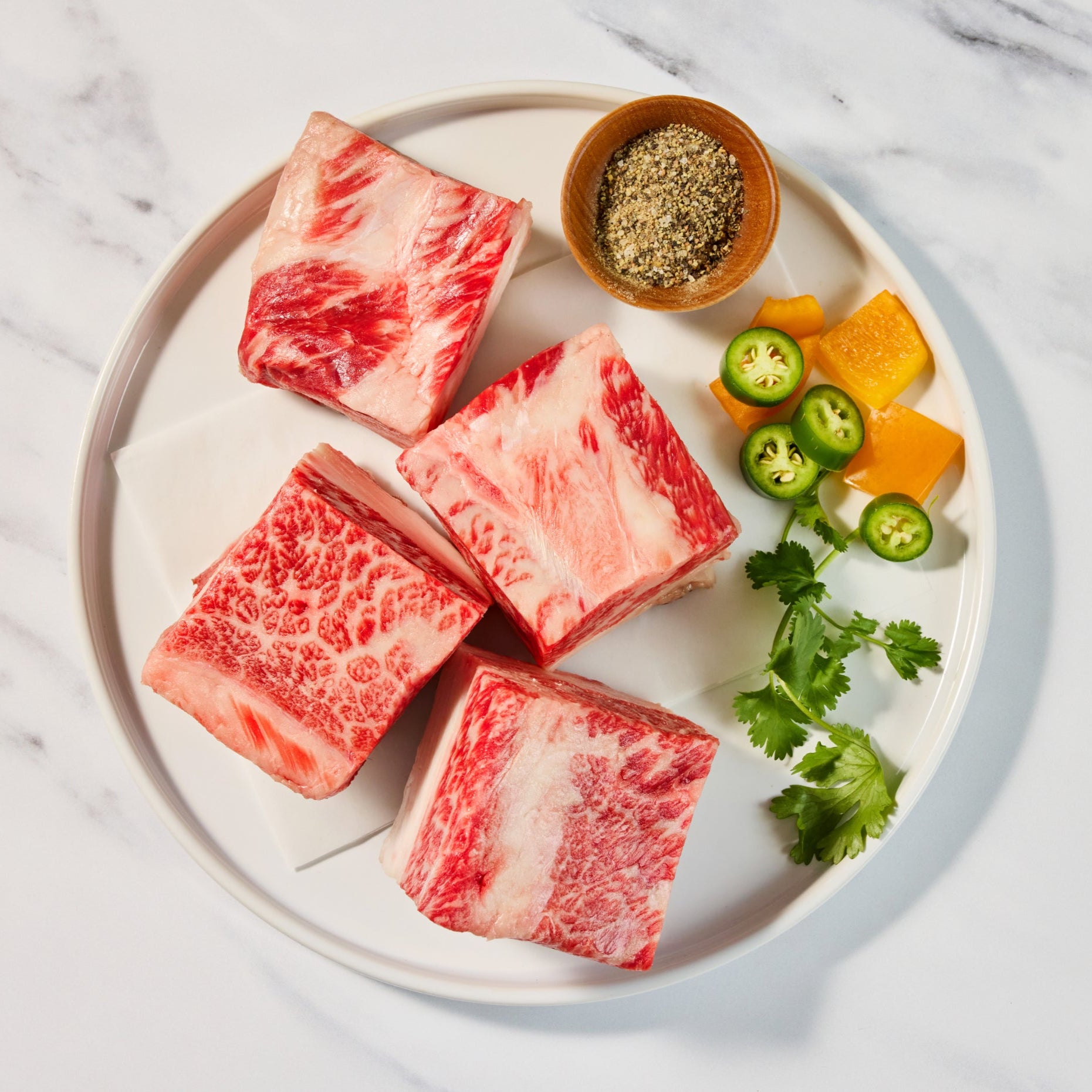 Short Rib Single Bone In Wagyu Short Ribs — Bone-In Fullblood | Long Hill Wagyu